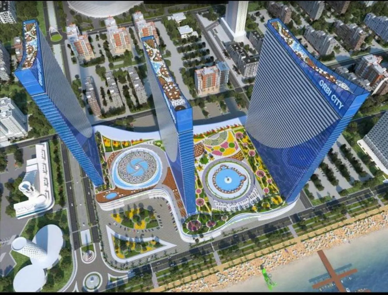 Modern Sea View Aparthotel In Orbi City Batumi